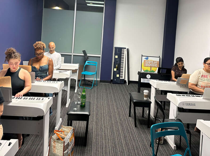 Group Piano Classes for Adults