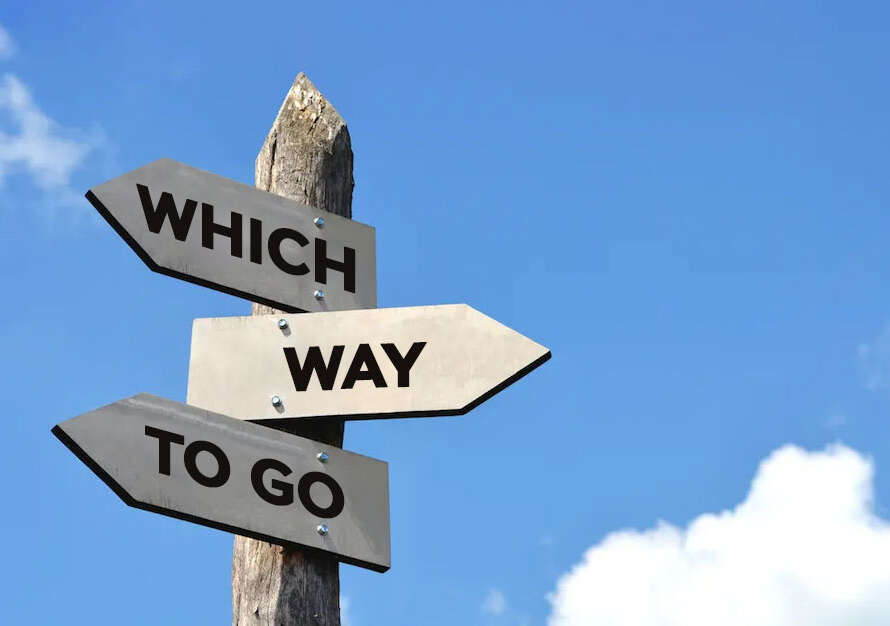 Which way to go